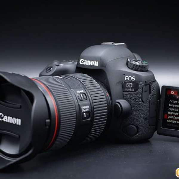 Canon EOS 6D Mark II 連EF 24-105mm f/4L IS II USM鏡頭套裝