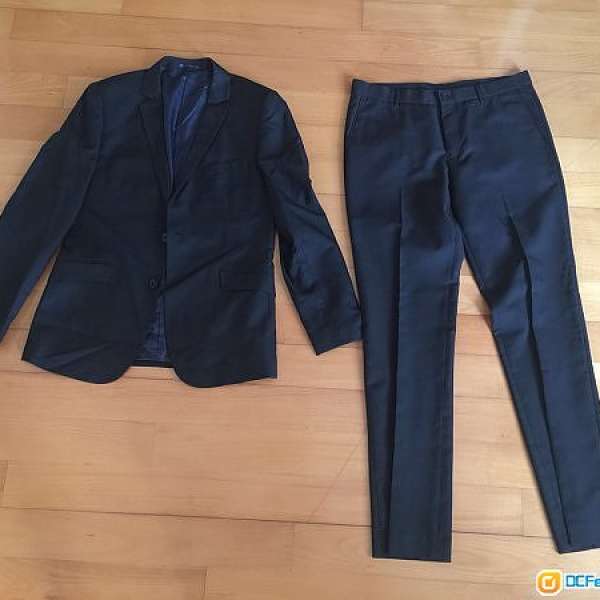 G2000 MAN SLIM FIT 西裝 外套 西裝褸size50 西褲size 33腰, 長42寸