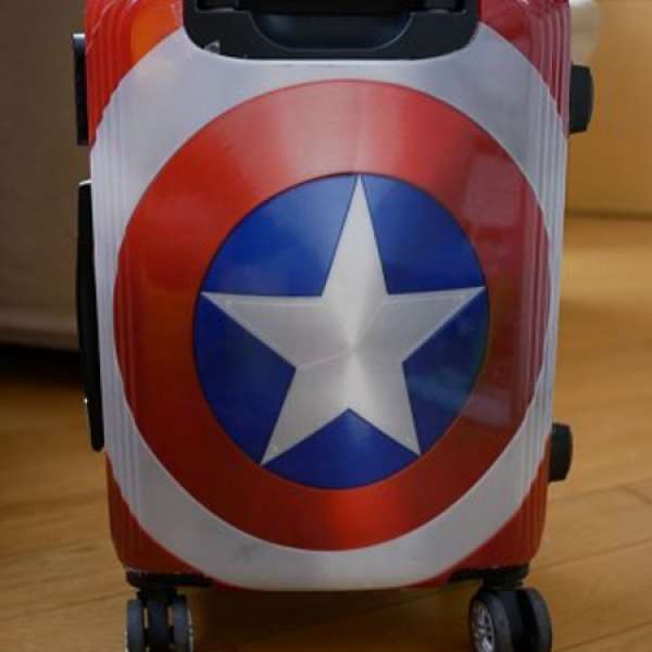 20寸Captain America行李箱，可带上飞机
