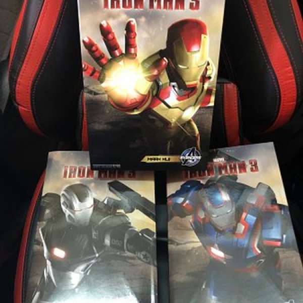 Iron man 公仔一set三個