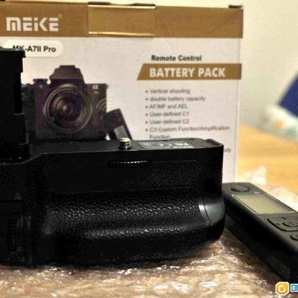 Meke Remote Control, Battery Pack (Sony A7II / A7RII) - 美科手柄
