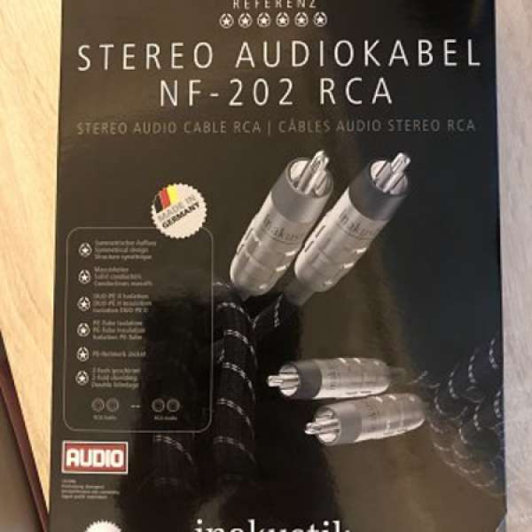 inakustik  NF-202 RCA (敏力線)