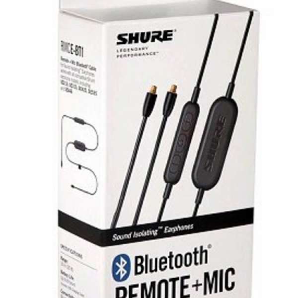 Shure mmcx藍牙線全新