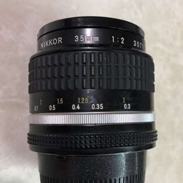 Nikon 35mm F2 光圈 手動鏡