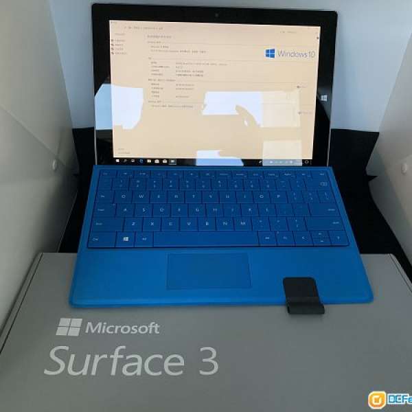 8 成新 Microsoft Surface 3 4gb/64Gb ssd