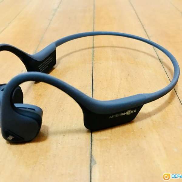 運動藍芽板岩灰耳機 Aftershokz Trekz AIR