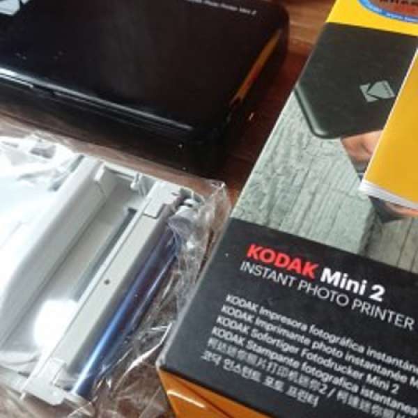 99%NEW Kodak Mini 2 Instant Photo Printer＋10張未開貼紙相紙