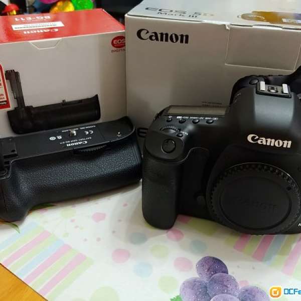95%NEW Canon 5D3 (Mark III) + 95%NEW BG-E11直倒 (not 1d, 5d4, 6d, 7d)