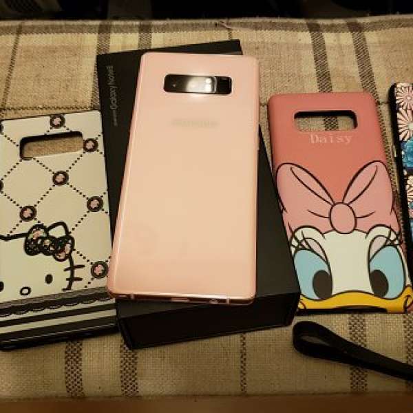 Samsung Note 8 粉紅色 128gb 行貨 note8 pink