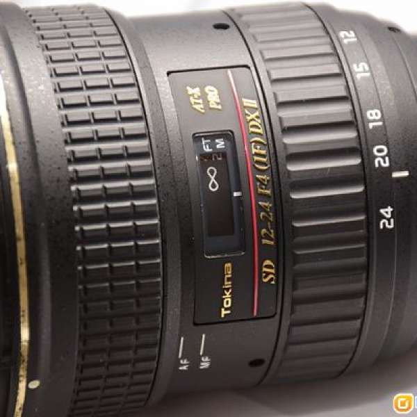 第二代 Tokina AT-X 124 PRO DX II 12-24mm f/4 II (Nikon mount)