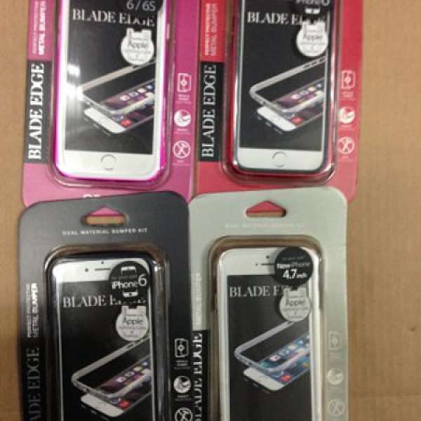 Odoyo blade edge metal bumper iPhone 6/6s $150/2 pcs