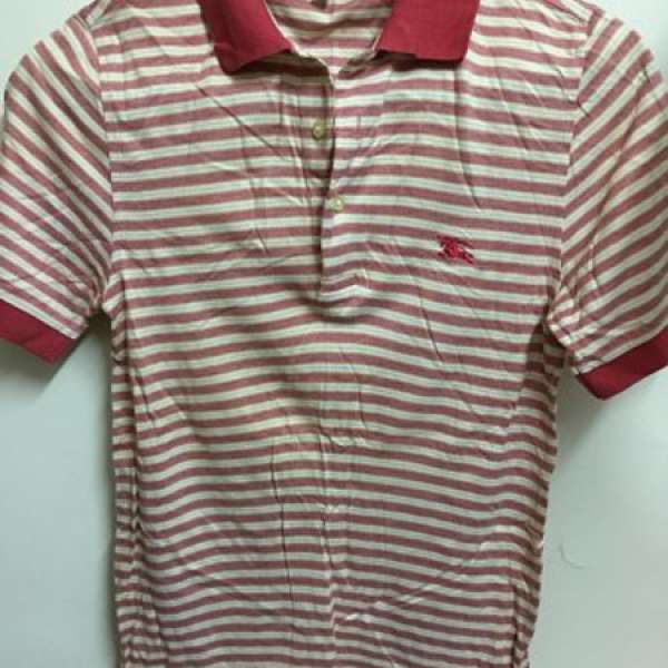 Burberry polo shirt red