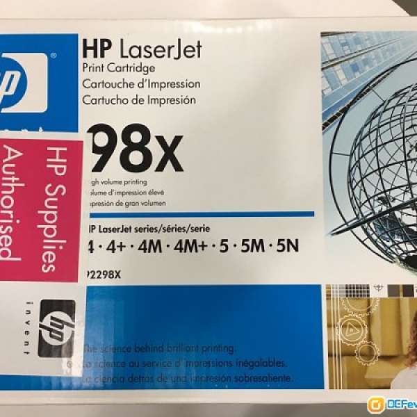 Genuine HP 98x LaserJet Toner Cartridge