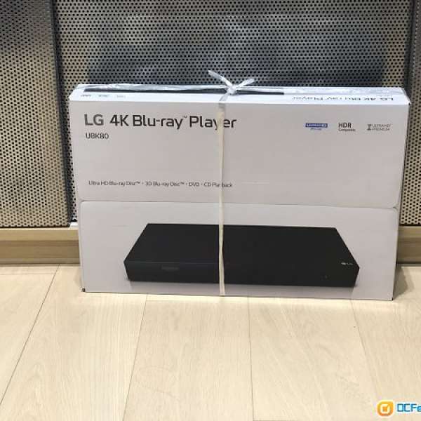 LG UBK80 4k HDR blu-ray player