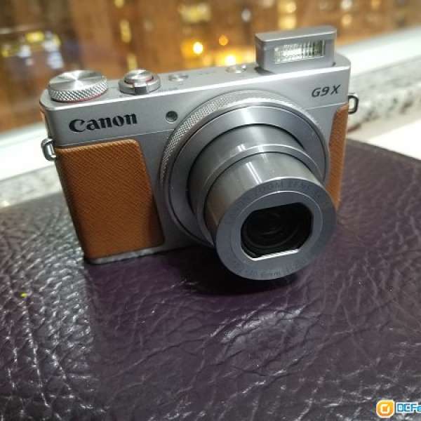 輕便 Wi-Fi 大光圈 DC 仔 Canon G9x II (銀啡色)