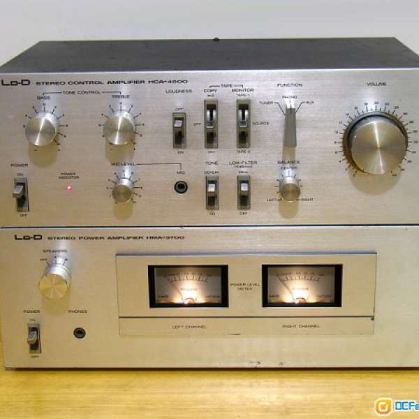 LOD ( HITACHI ) 【 前後級 】 pre & power amp.