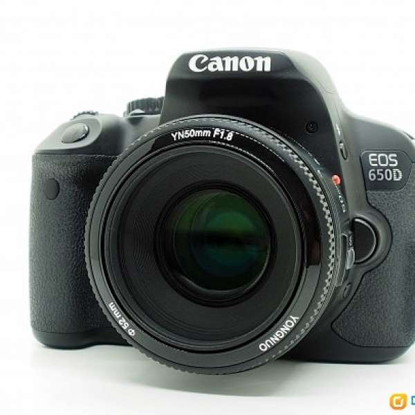 Canon EOS 650D Body + 永諾 Yongnuo 50mm 1.8
