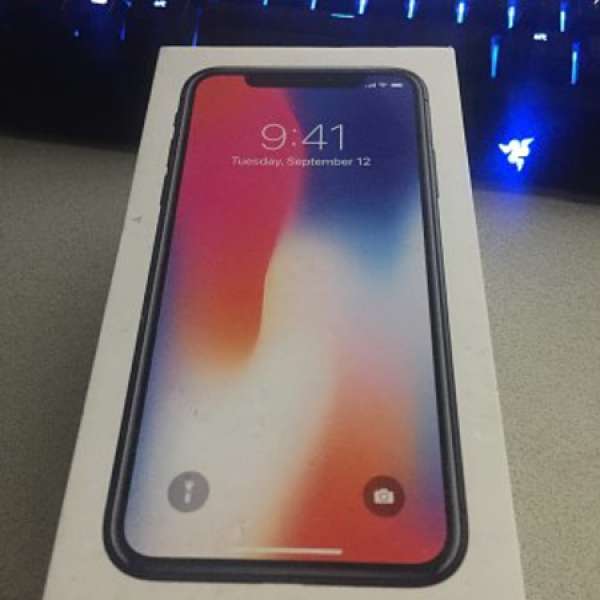 行貨 iphone X 256GB space grey 太空灰