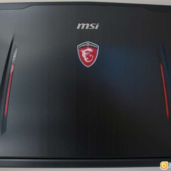 MSI GT62VR i7-7700HQ GTX-1070/8gb, 16gb Ram, 256gb SSD, 1TB HDD