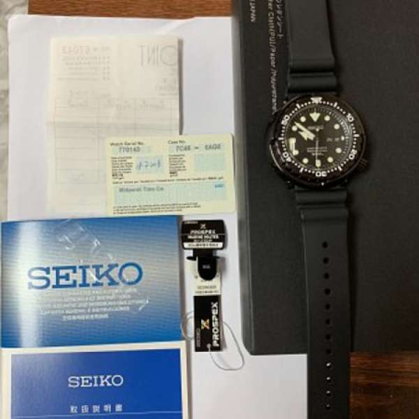 售98%新Seiko SBBN035 Marinemaster 石英吞