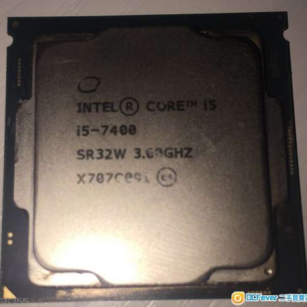 賣二手CPU+主板 i5-7400(3Ghz LGA1151) Asus Prime b250m-a