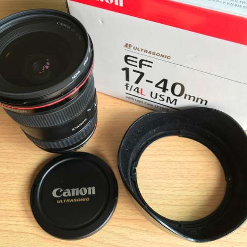 Canon EF 17-40mm f/4L USM