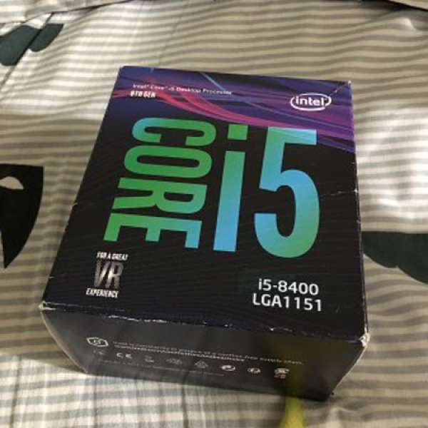 Intel I5-8400 With Boxset