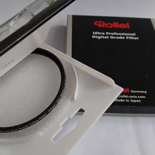 Rollei Ultre PDG 77mm UV filter 有盒新淨
