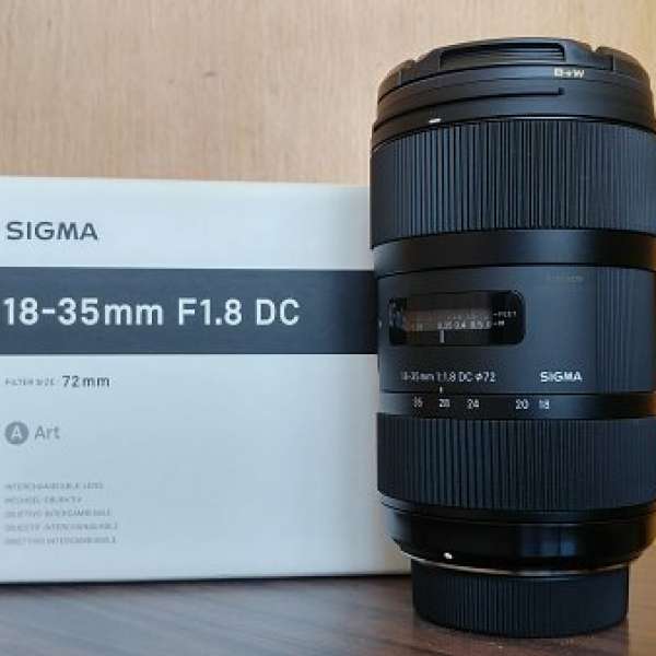 Sigma 18-35mm f/1.8 DC HSM | A (保養至2020/11, nikon接口) *可交換Sony FE接口鏡頭