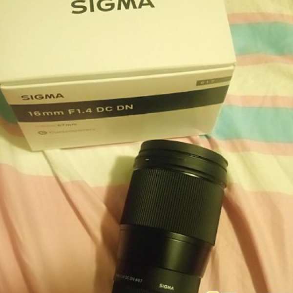 SIGMA 16mm 1.4 DC DN for SONY Emount (APSC)