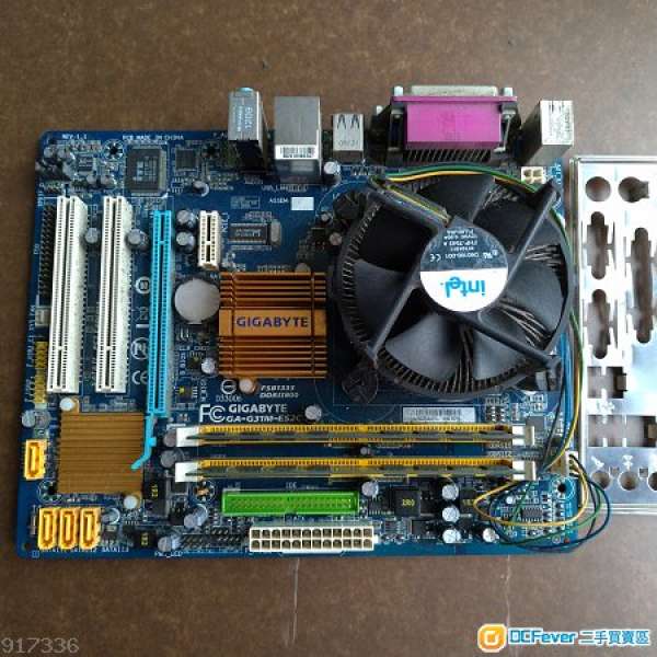 gigabyte MB + Q9550 + Ram 4G