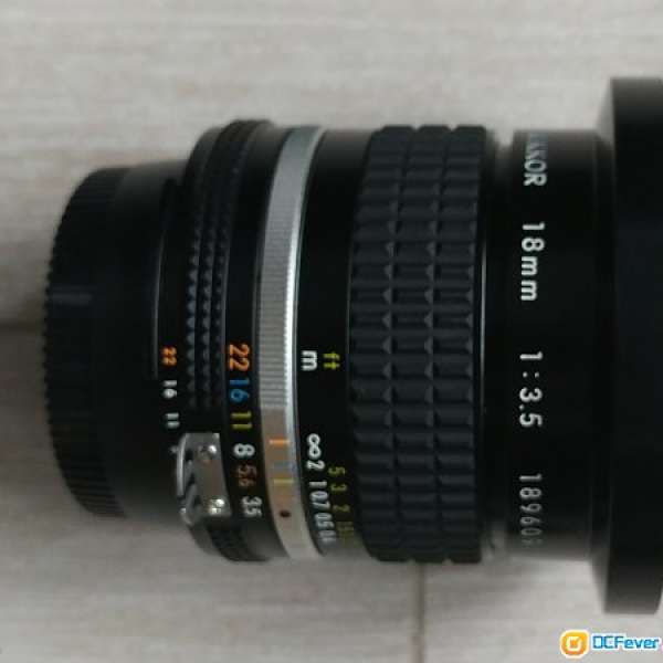 nikon Ais 18mm F3.5 lens (exchange 45mm F2.8p)