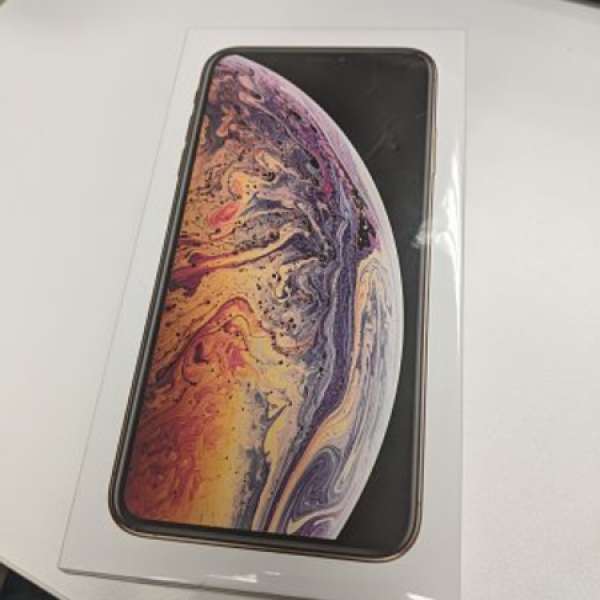 全新原封iPhone Xs max 64GB金色