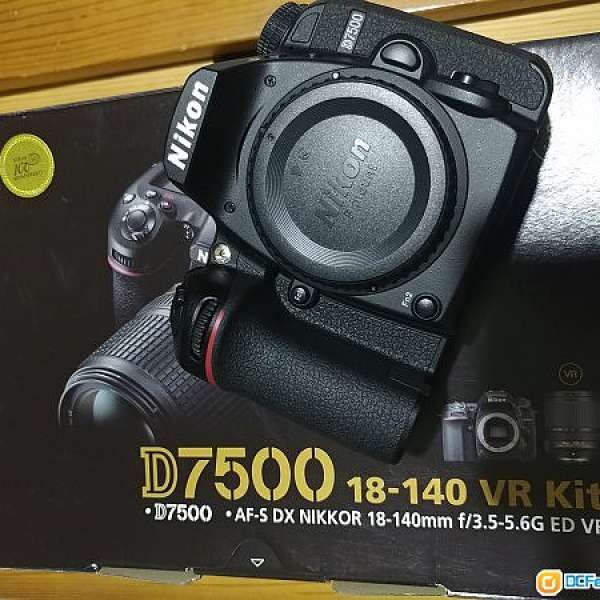 D7500 Nikon 99% 有保