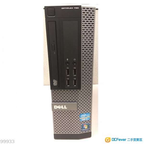 九成新 DELL Optiplex 790 SFF i5-2400(3.1GHz) (共有7部）