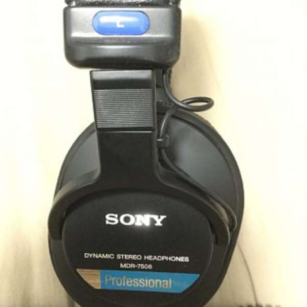 新淨SONY MDR-7506 專業監聽耳筒全套