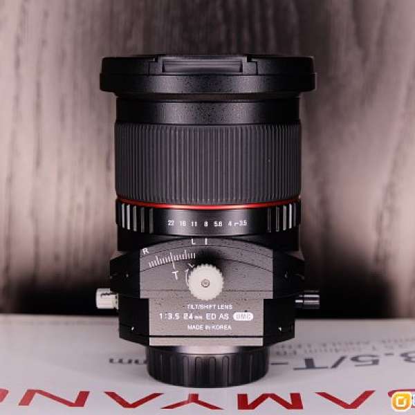 Samyang 24mm T/S Lens Nikon Mount