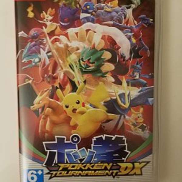 放售遊戲 Pokemon Pokken Tournament DX 神宝拳<日英合版>