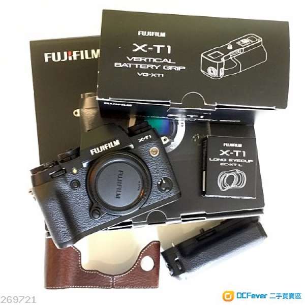 平讓Fujifilm XT1 連Battery Grip及Gariz Half Case