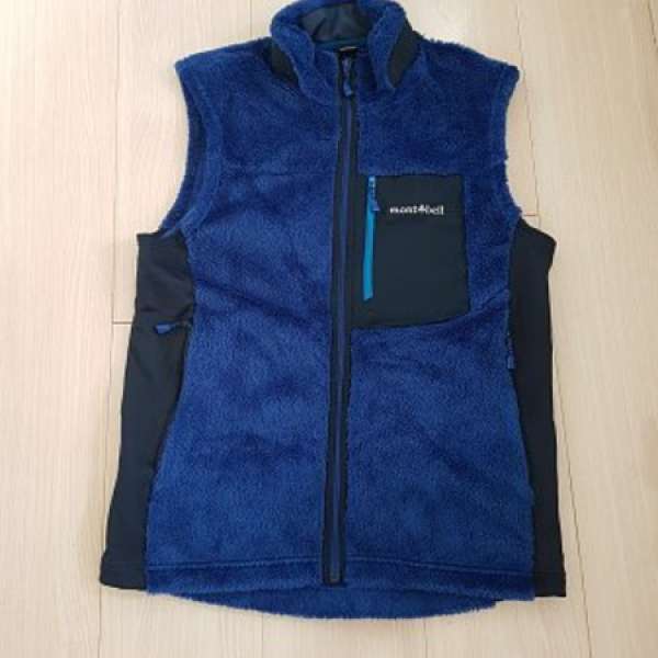 Mont Bell 日版 fleece vest Size L 99%new