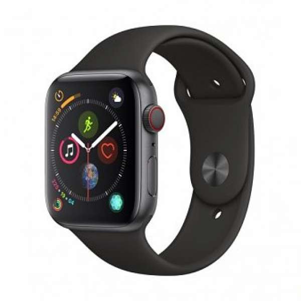 全新 Apple watch 4 44mm 太空灰鋁金屬錶殻Lte版