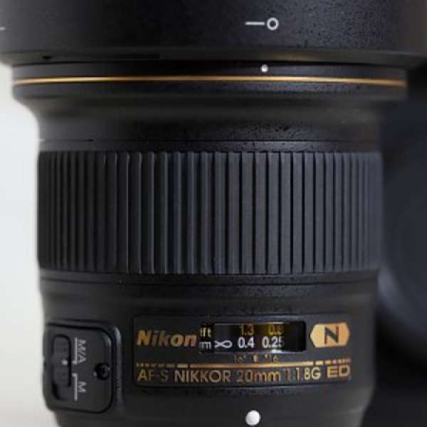 98%新 Nikon AF-S NIKKOR 20mm f/1.8G ED