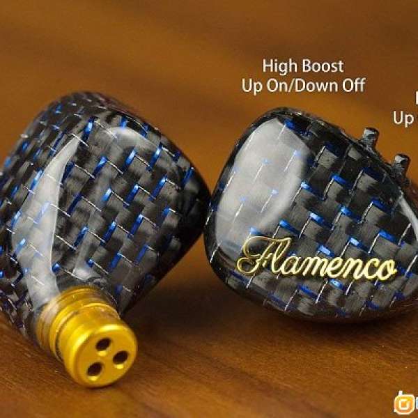 Jomo Flamenco universal fit 公模 耳機 (或以神圈交換)
