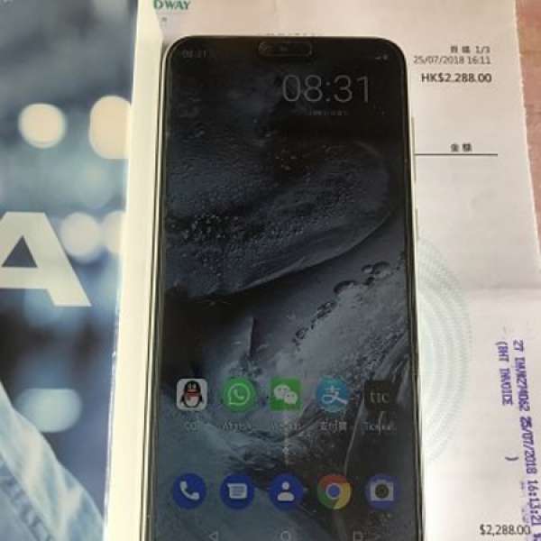 Nokia 6.1 plus 白色