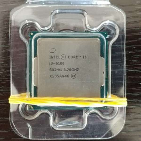 Intel® Core™ i3-6100 Processor (3M Cache, 3.70 GHz, LGA 1151)