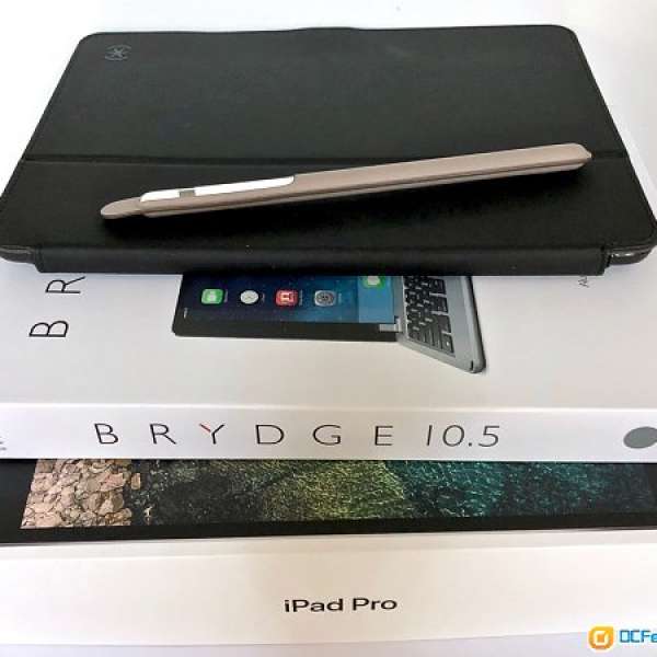 10.5” iPad Pro, WIFI, 512G, Gray, Pencil + Keyboard + Case + Warranty