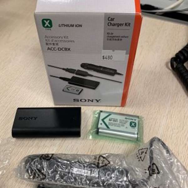 Sony ACC-DCBX NP-BX1 電池 USB 汽車充電 套裝 RX1R RX100