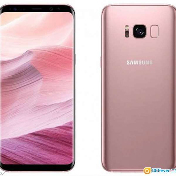 Samsung Galaxy S8 64GB 85%新 粉紅色 Android 8.0 雙Sim卡 行貨