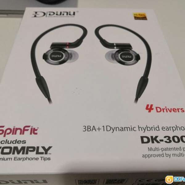 Dunu DK-3001三鐵一圈耳機