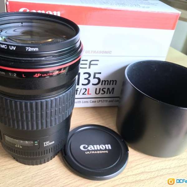 Canon EF 135mm f/2L USM (95%新人像鏡王)